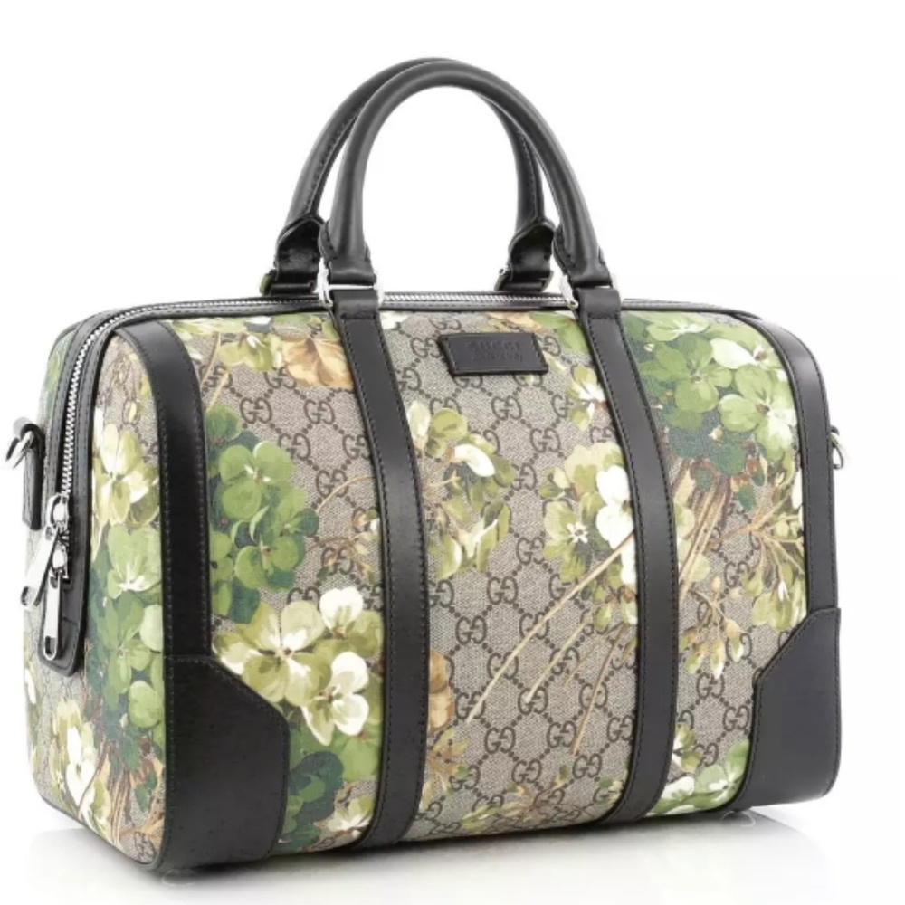 Gucci GG Blooms Coated Canvas Duffle - Small